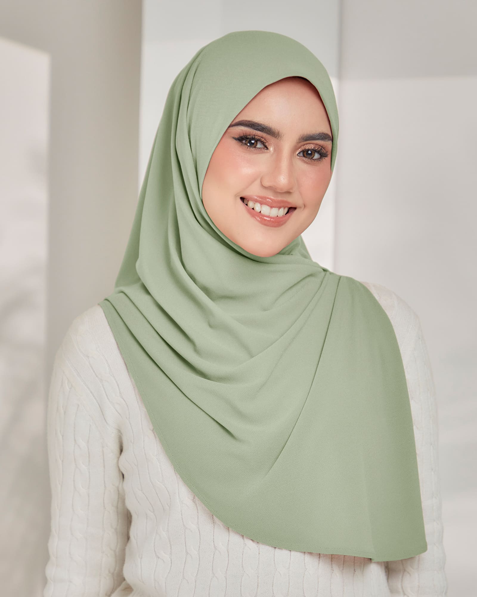 Lazy Sarong Instant Hijab in Pickle