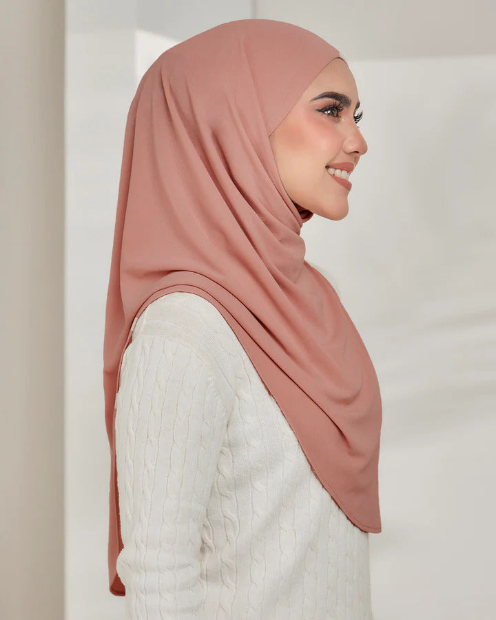 Lazy Tie-Back Instant Hijab in Aurbun