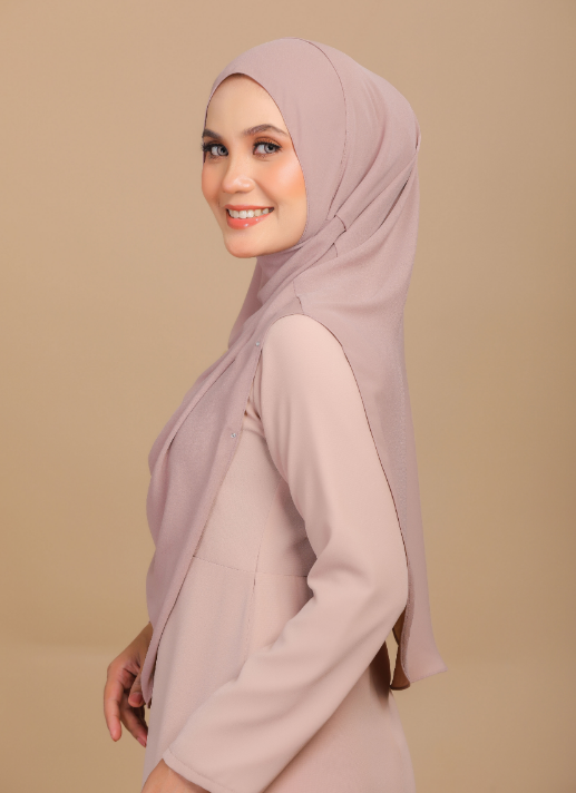 Aishah 2.0 Instant Hijab in Crepe