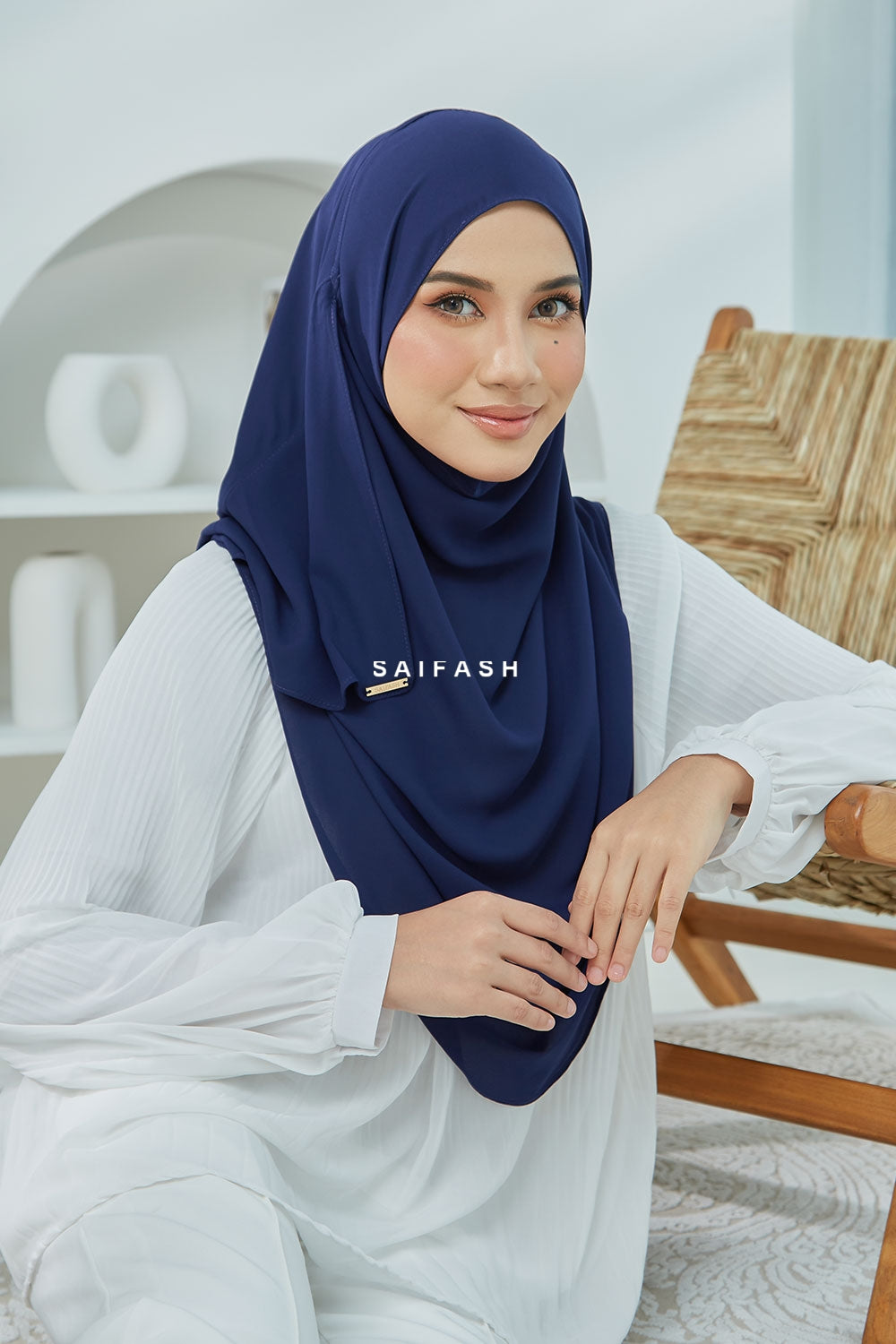 Aralyn Babes Instant Hijab in Sapphire