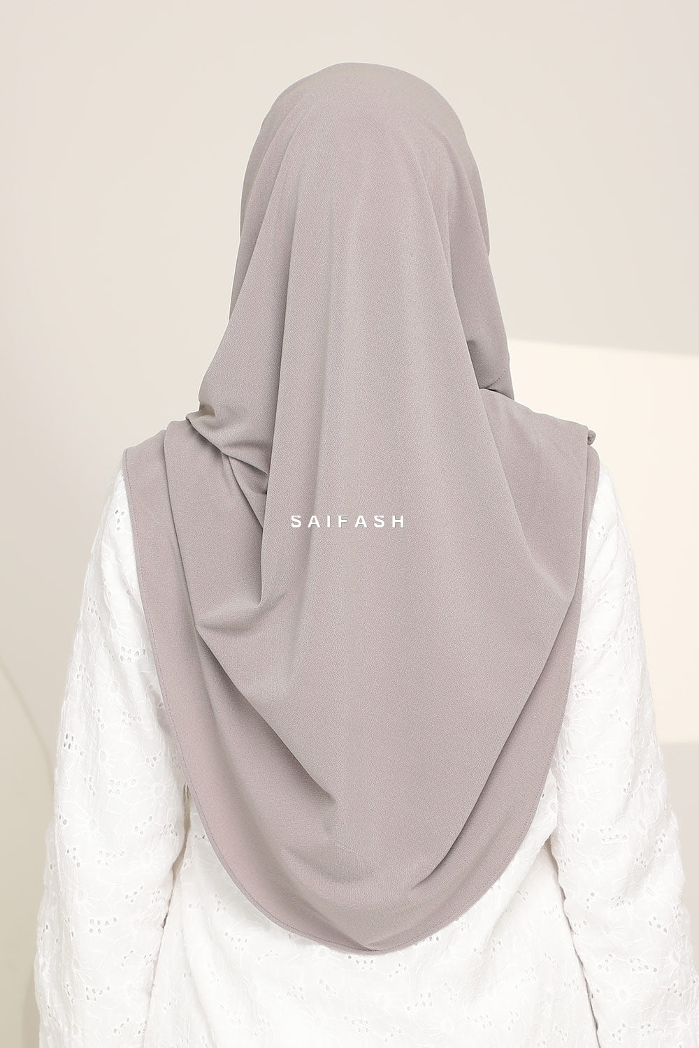 Aralyn Moss Instant Hijab in Smoke Grey